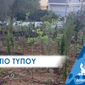 Δελτίο Τύπου: Πάρκο Τσέπης με αρωματικά φυτά στο Ν. Ικόνιο στη θέση εγκαταλελειμμένης αλάνας